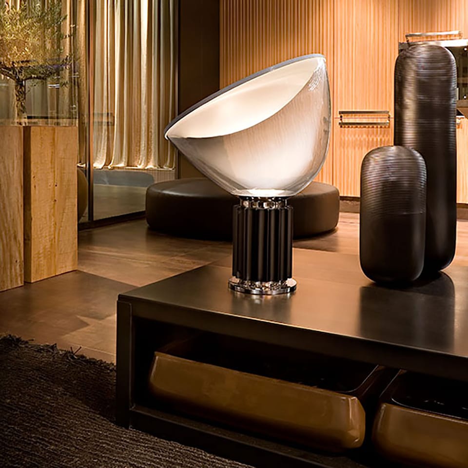 Flos Taccia Reserve glass cube