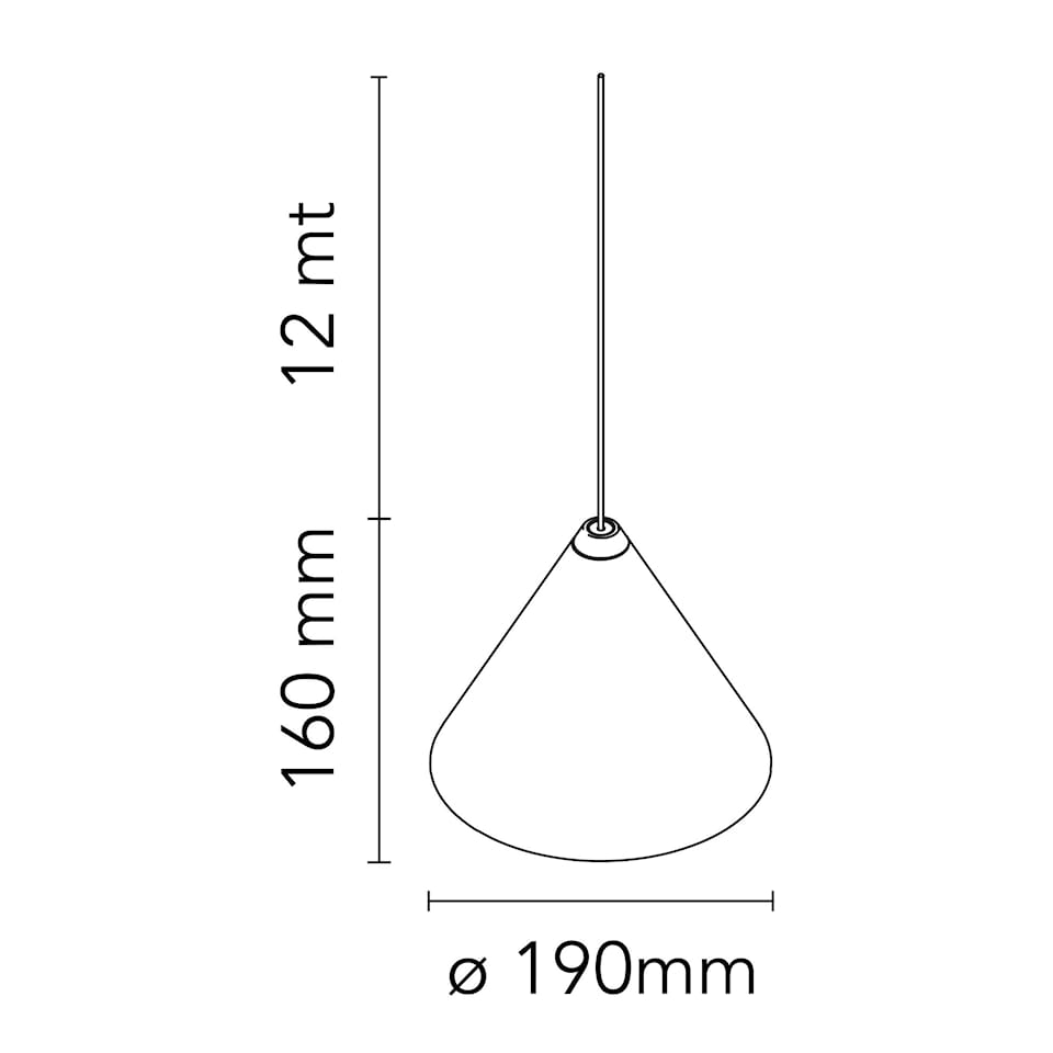 Flos String Light Cone