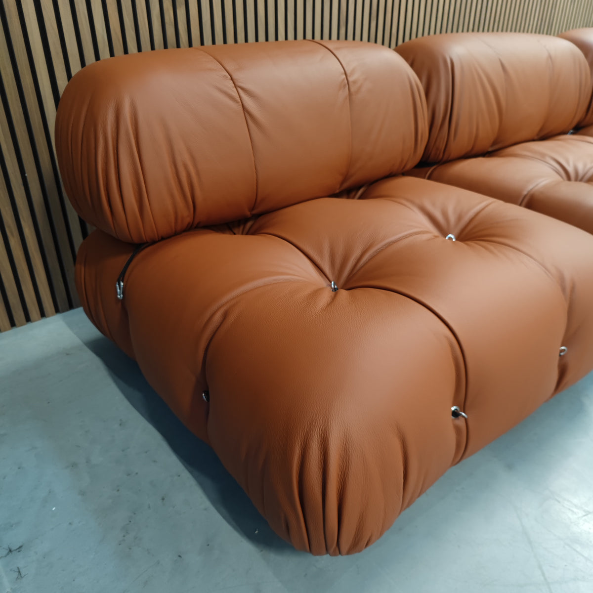 B&B Italia Camaleonda Elements – Brown leather