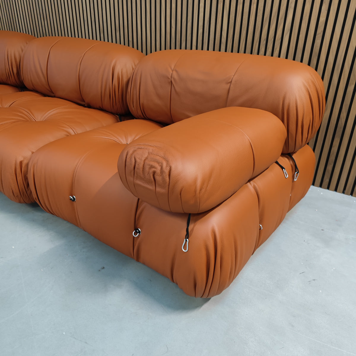 B&B Italia Camaleonda Elements – Brown leather