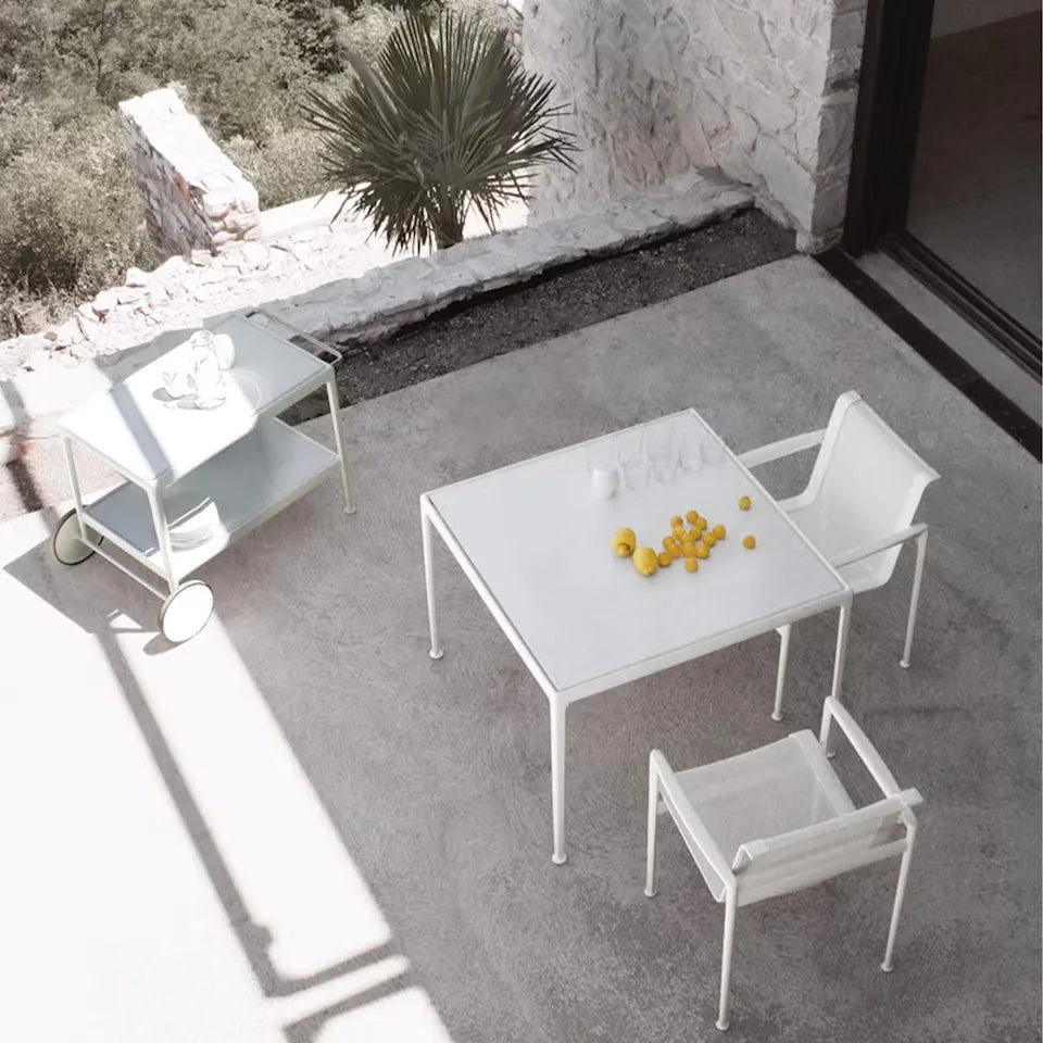 Knoll 1966 buitenfauteuil uit