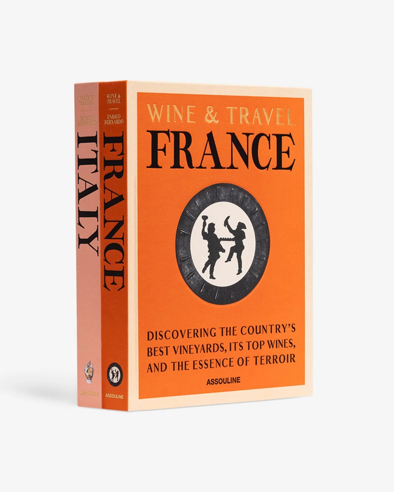ASSOULINE Wine and Travel France and Italy Gift Set