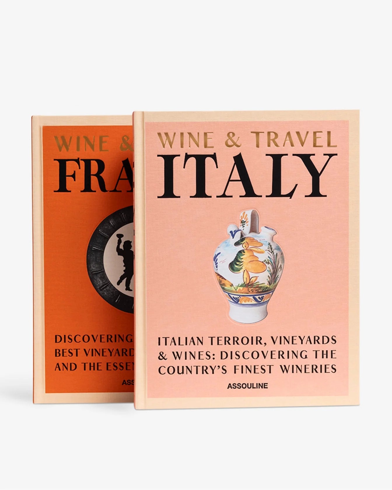 ASSOULINE Wine and Travel France and Italy Gift Set