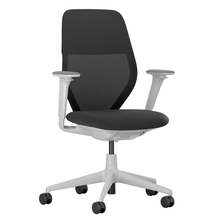 Vitra ACX Mesh 3D bureaustoel grijs onderstel