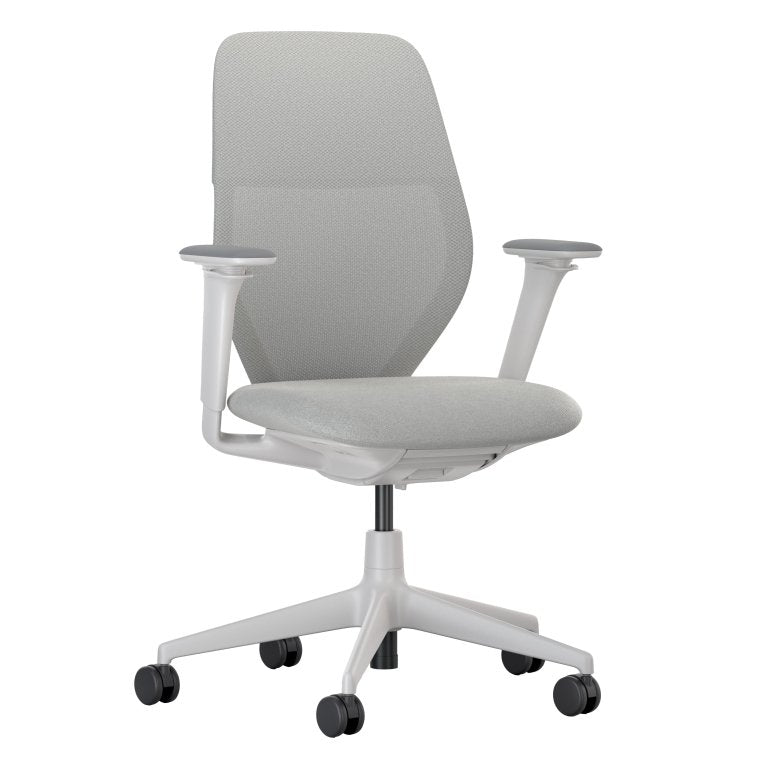 Vitra ACX Mesh 3D bureaustoel grijs onderstel