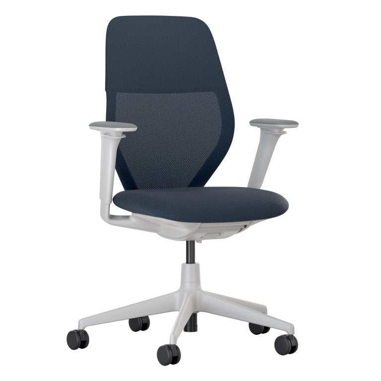 Vitra ACX Mesh 3D bureaustoel grijs onderstel