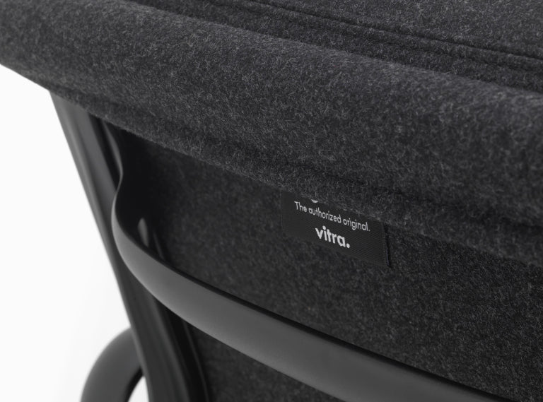 Vitra Aluminium Chair EA 208 armchair black