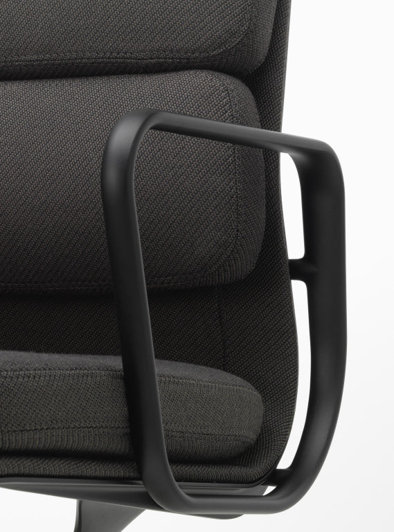 Vitra Aluminium Chair EA 208 armchair black