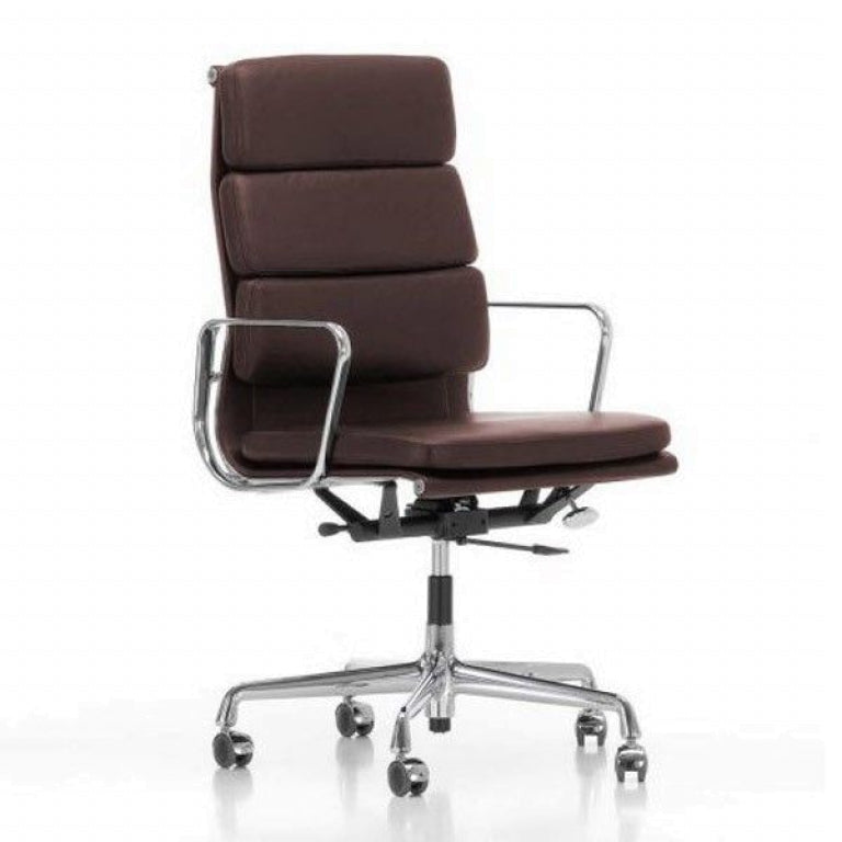 Vitra EA 219 bureaustoel leder
