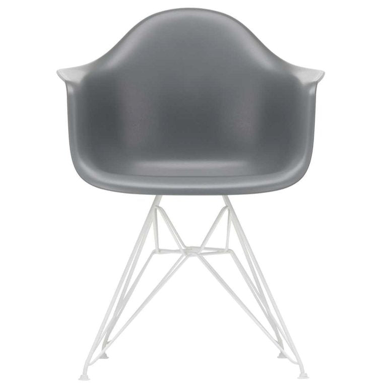 Vitra Eames DAR chair white powder coated base