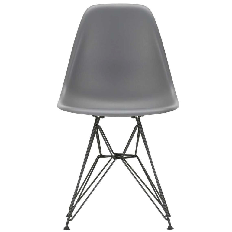 Vitra Eames DSR chair black powder coated base