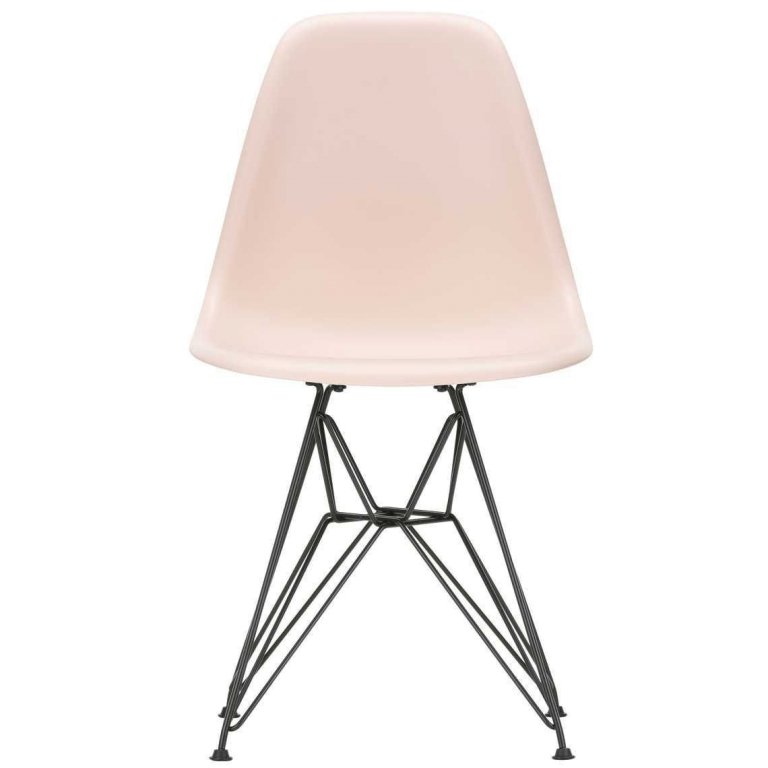 Vitra Eames DSR chair black powder coated base