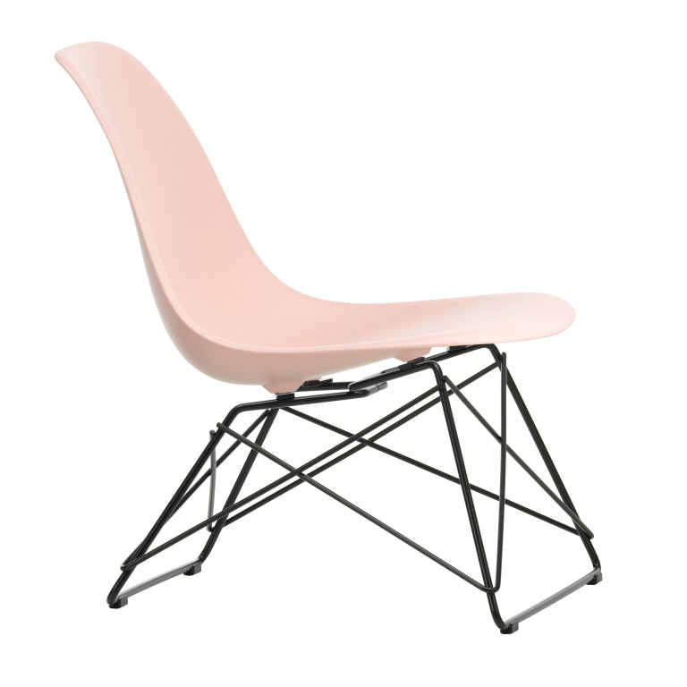 VitraEames LSR fauteuil zwart onderstel