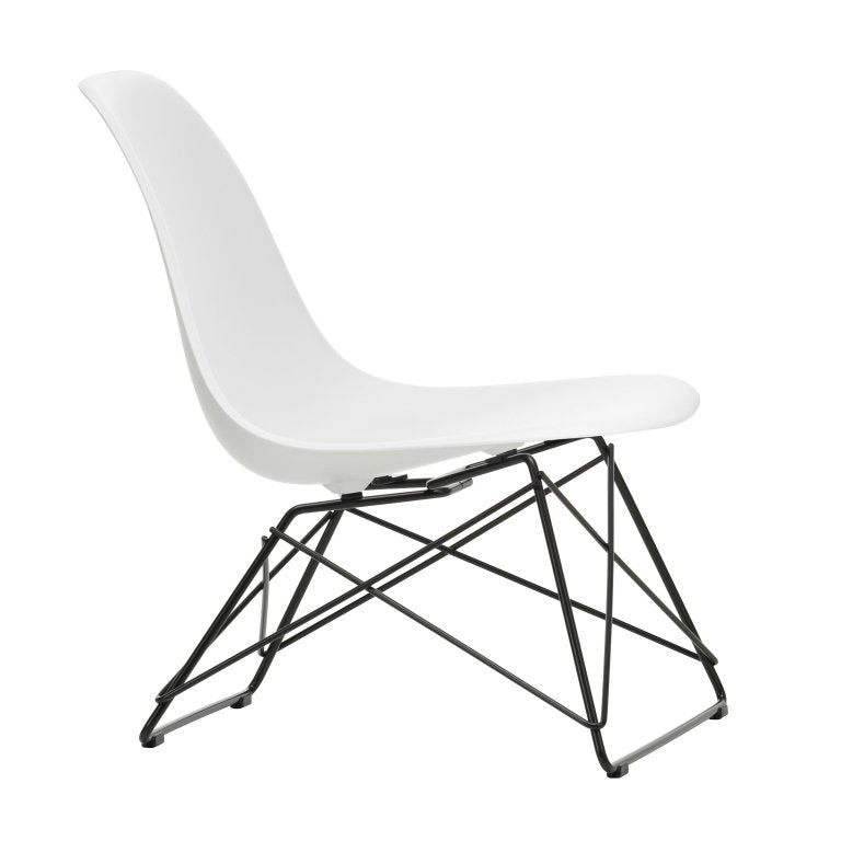 VitraEames LSR fauteuil zwart onderstel