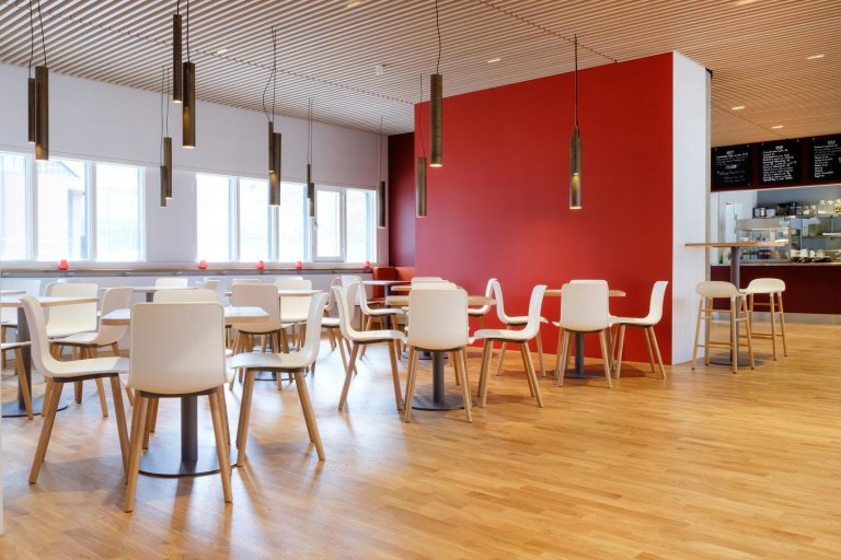 Vitra HAL RE chair oak base