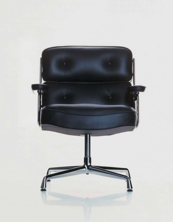 Vitra Lobby Chair ES 108 chair leather black