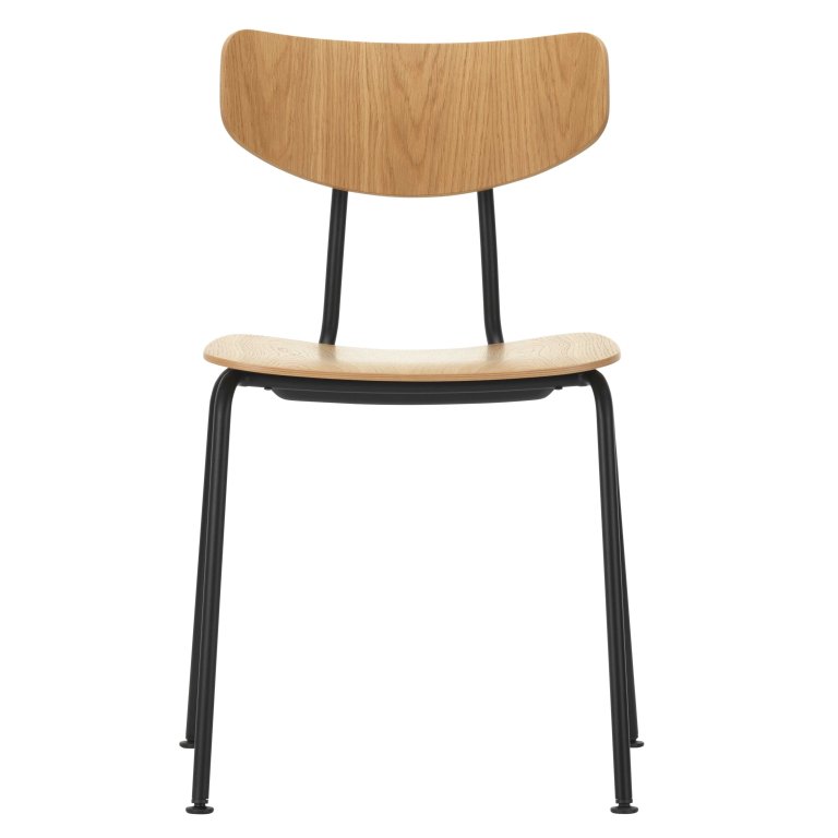 Vitra Moca chair black powder coated base