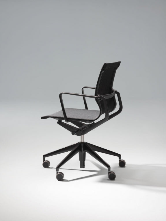 Vitra Physix vergaderstoel zwart frame