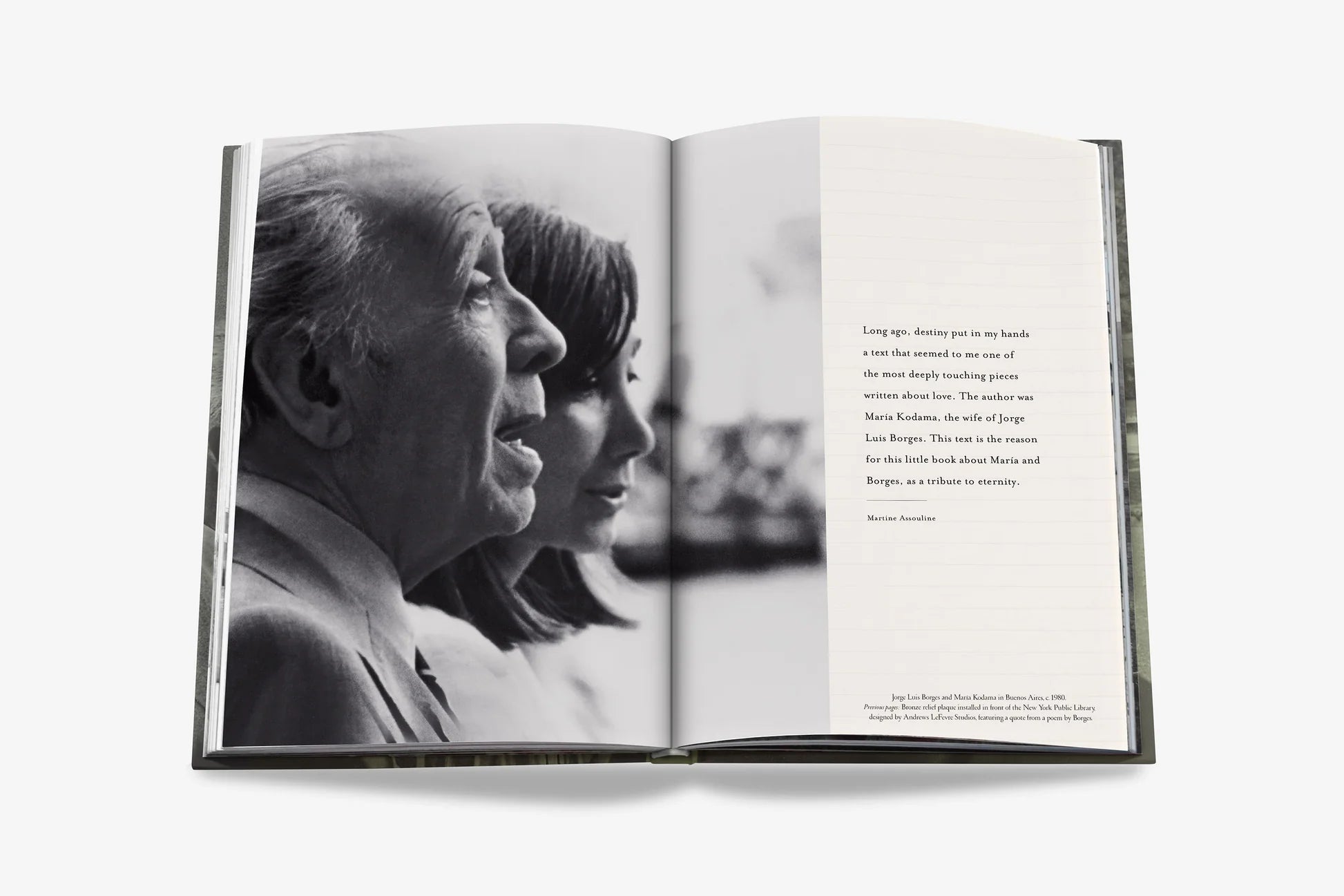 ASSOULINE Jorge Luis Borges & María Kodama: The Infinite Encounter