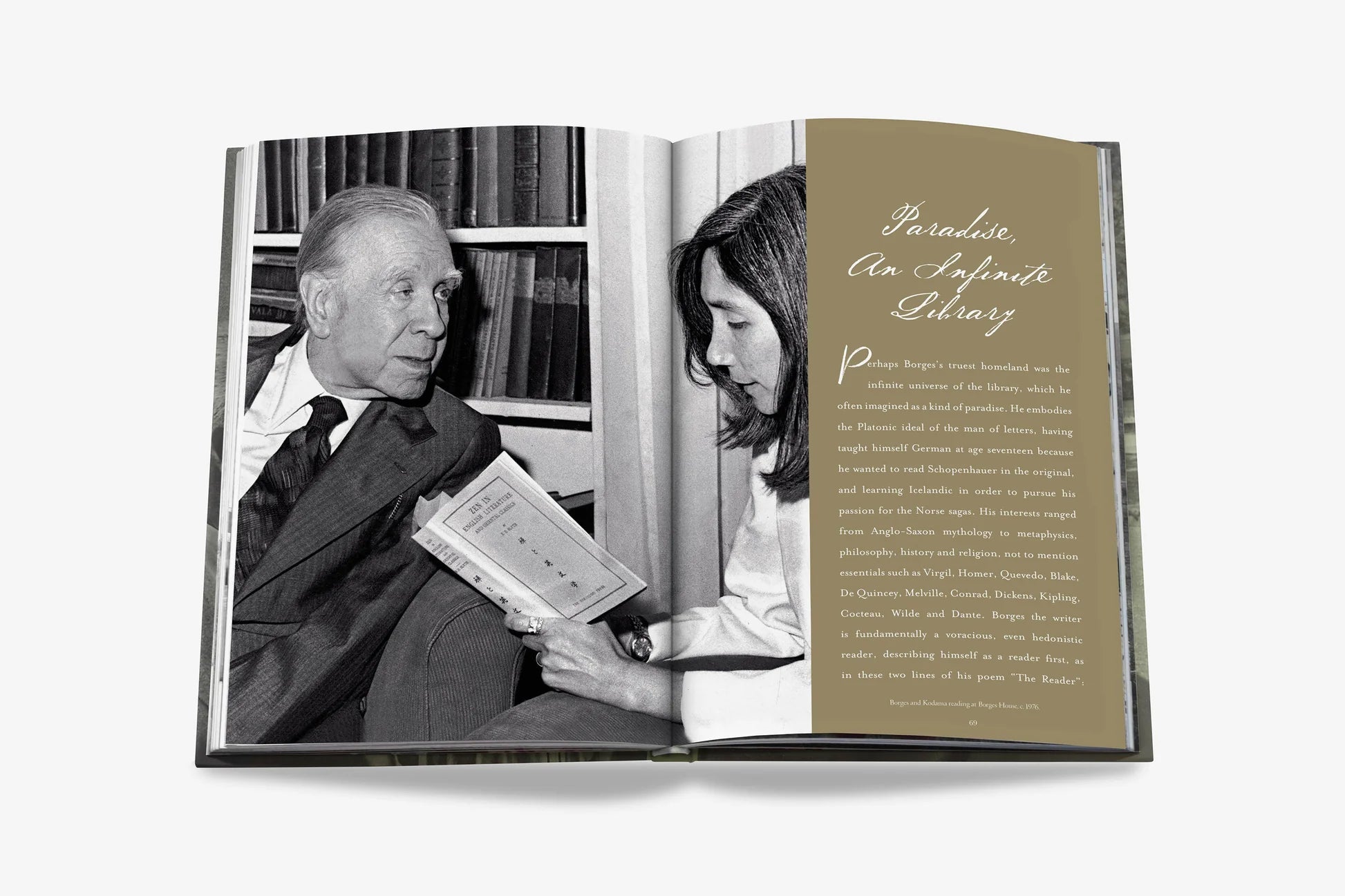 ASSOULINE Jorge Luis Borges & María Kodama: The Infinite Encounter