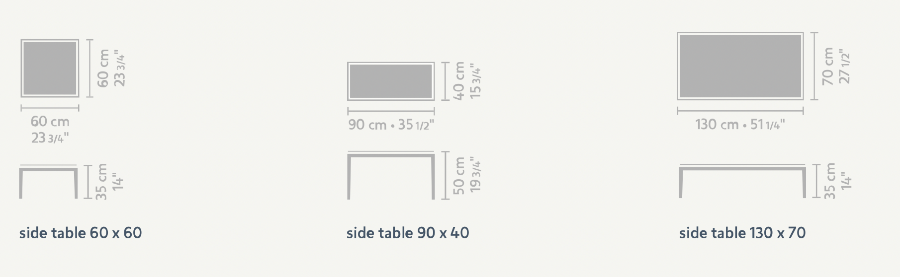 Linteloo Miles side table