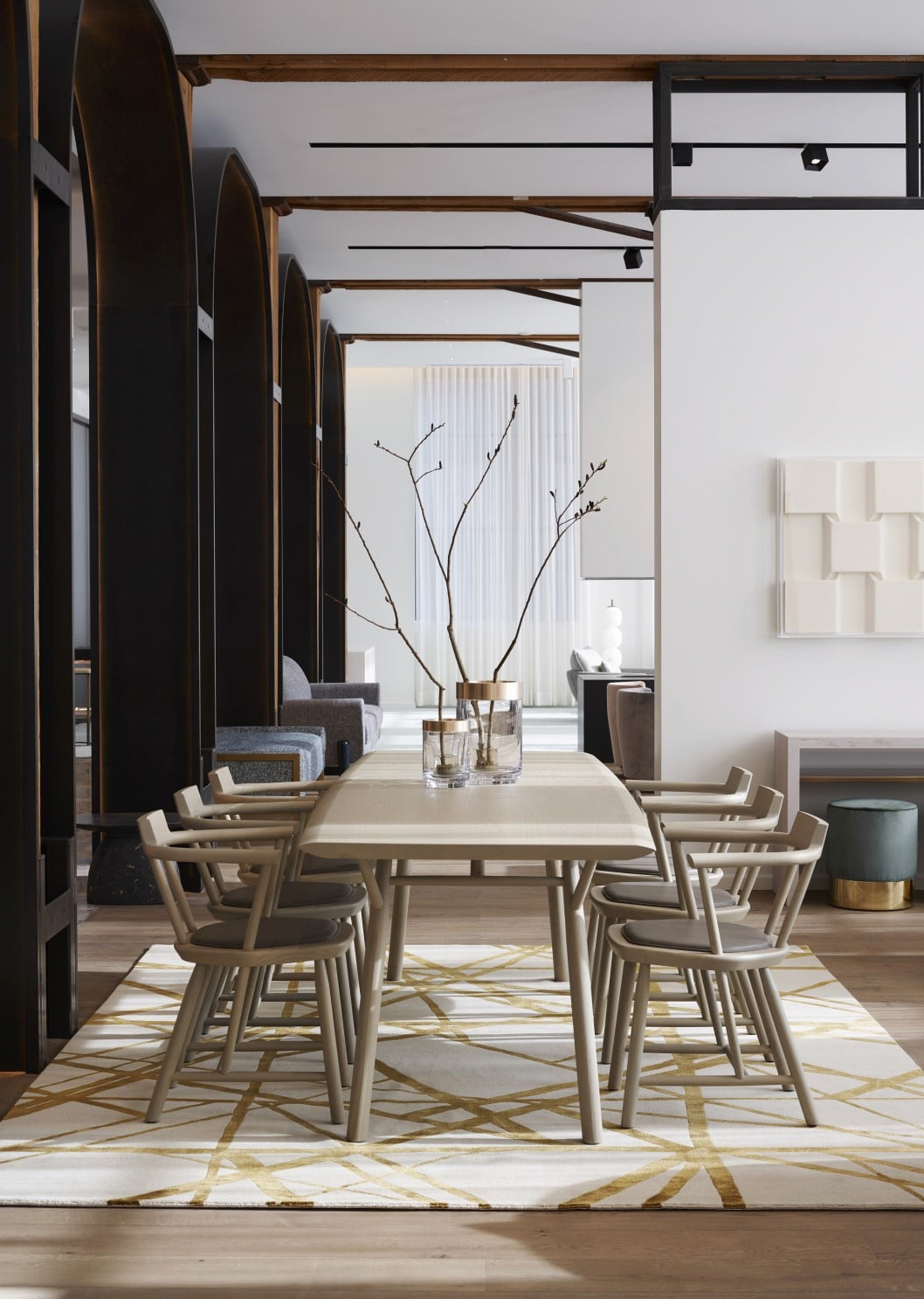 Linteloo Oiseau dining table