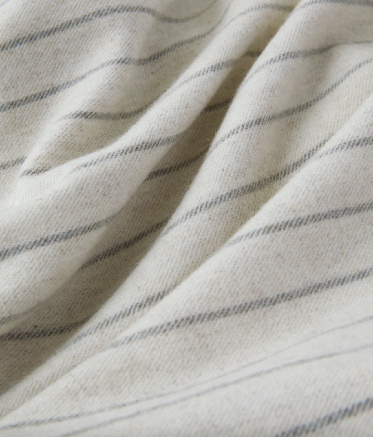 Loro Piana Pinstriped cashmere throw