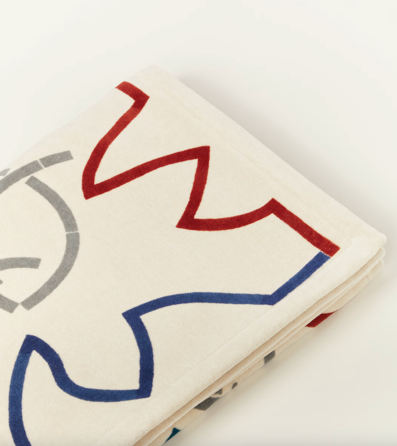 Loro Piana Fish and Turtle Cotton Terry Beach Towel