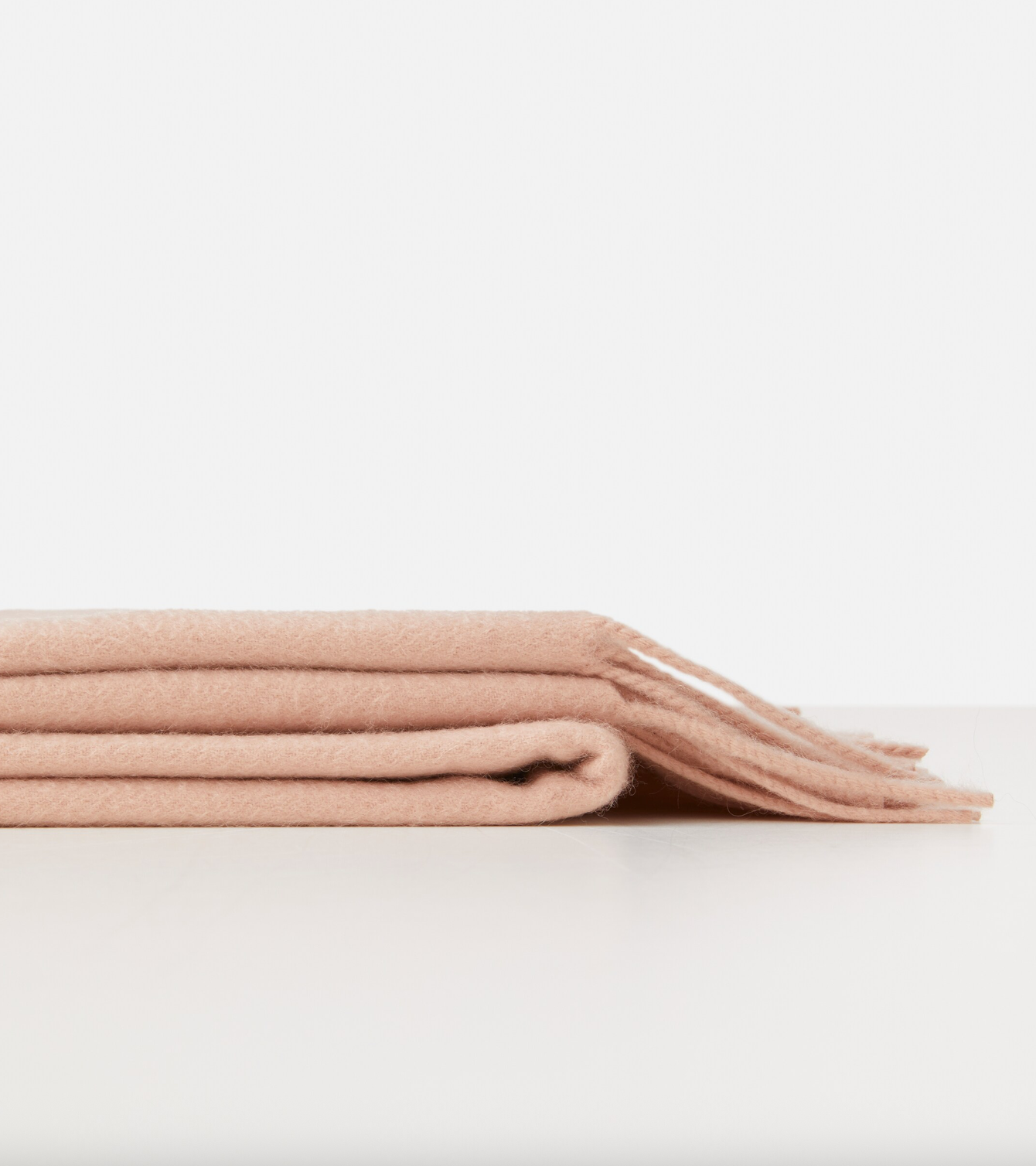 Loro Piana Unito fringed cashmere blanket