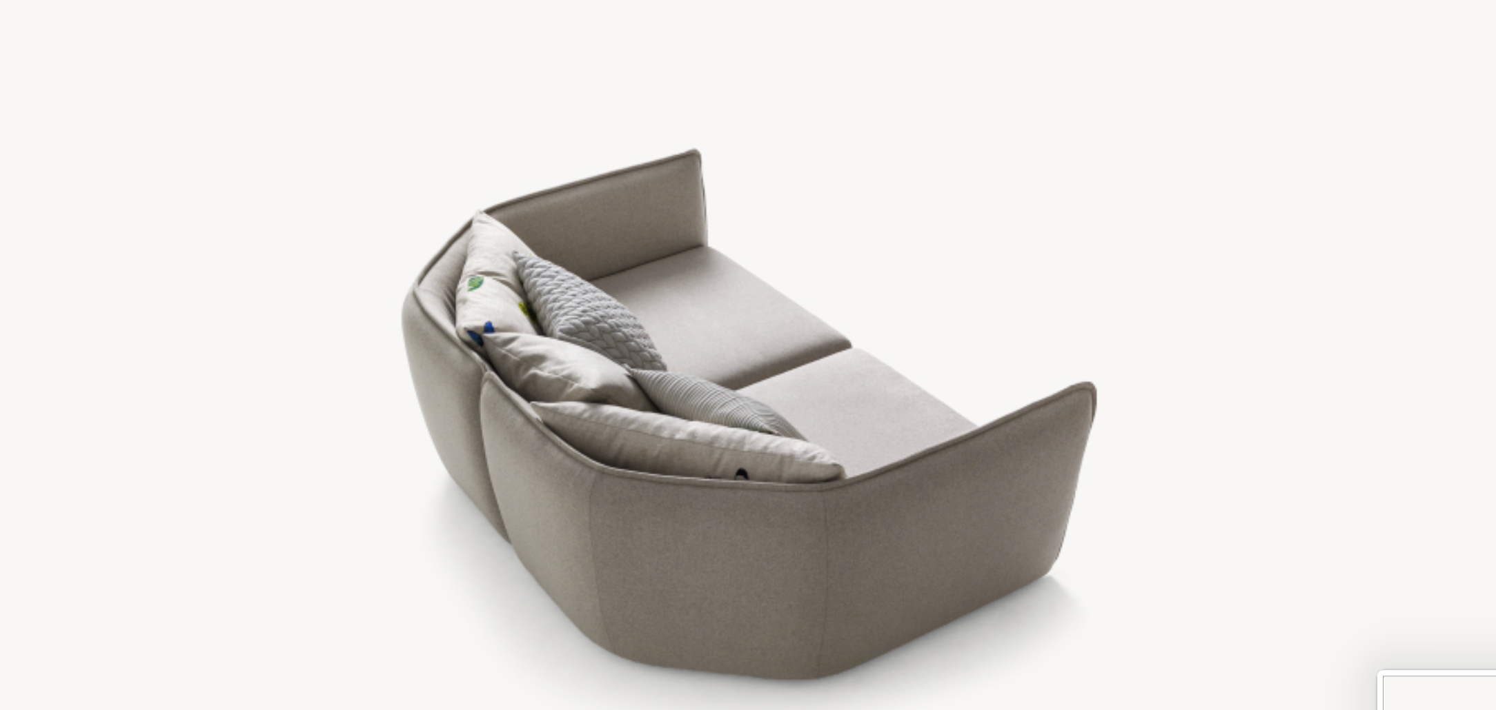 Moroso Chamfer sofa