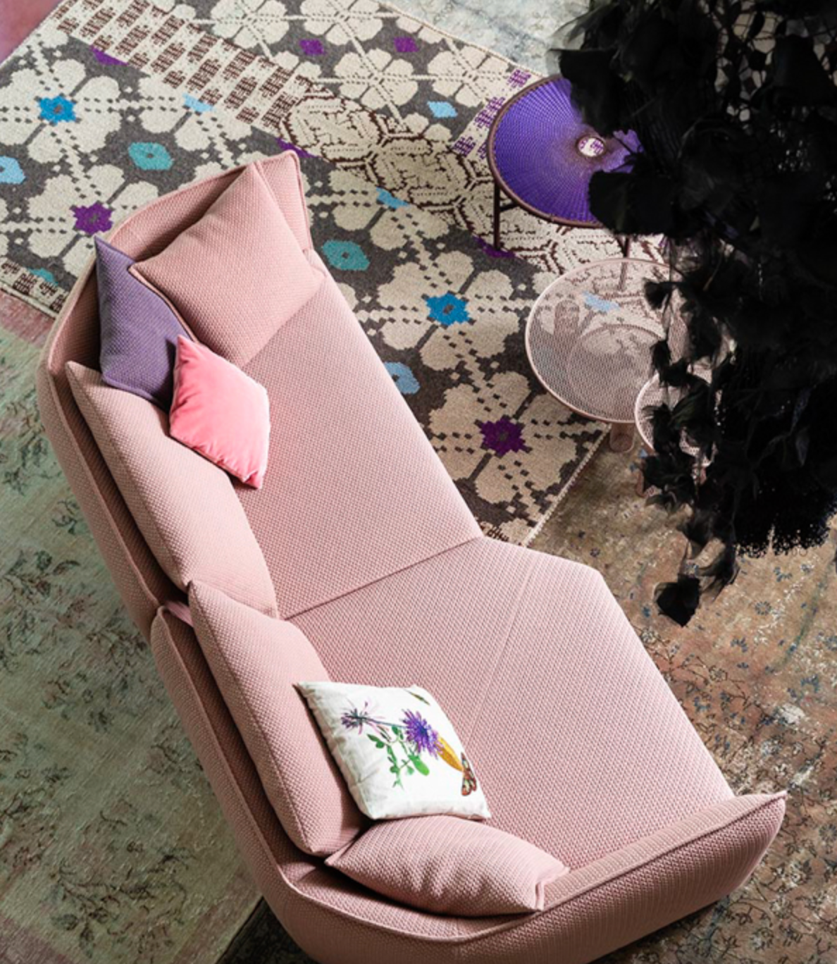 Moroso Chamfer sofa