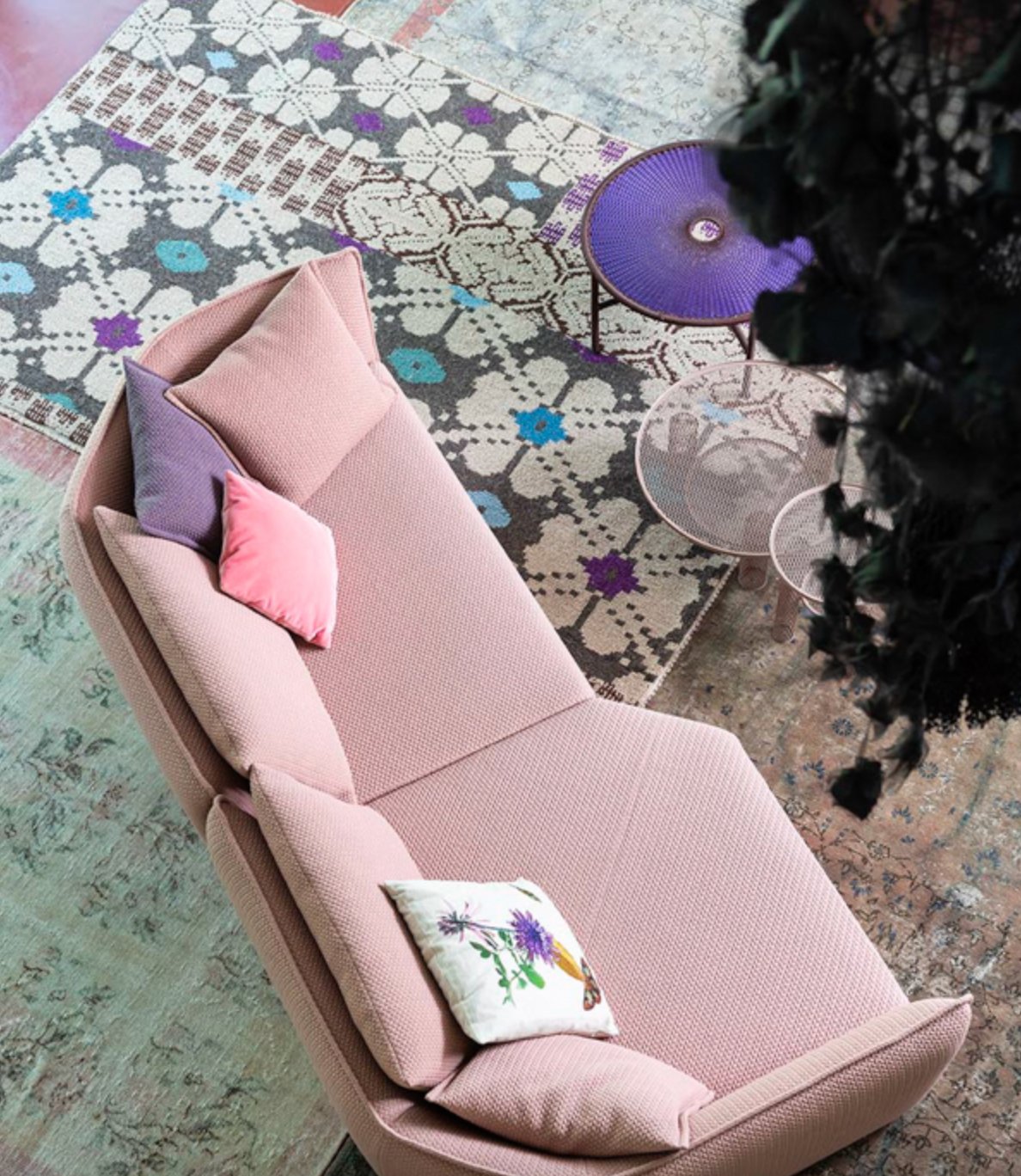 Moroso Chamfer sofa