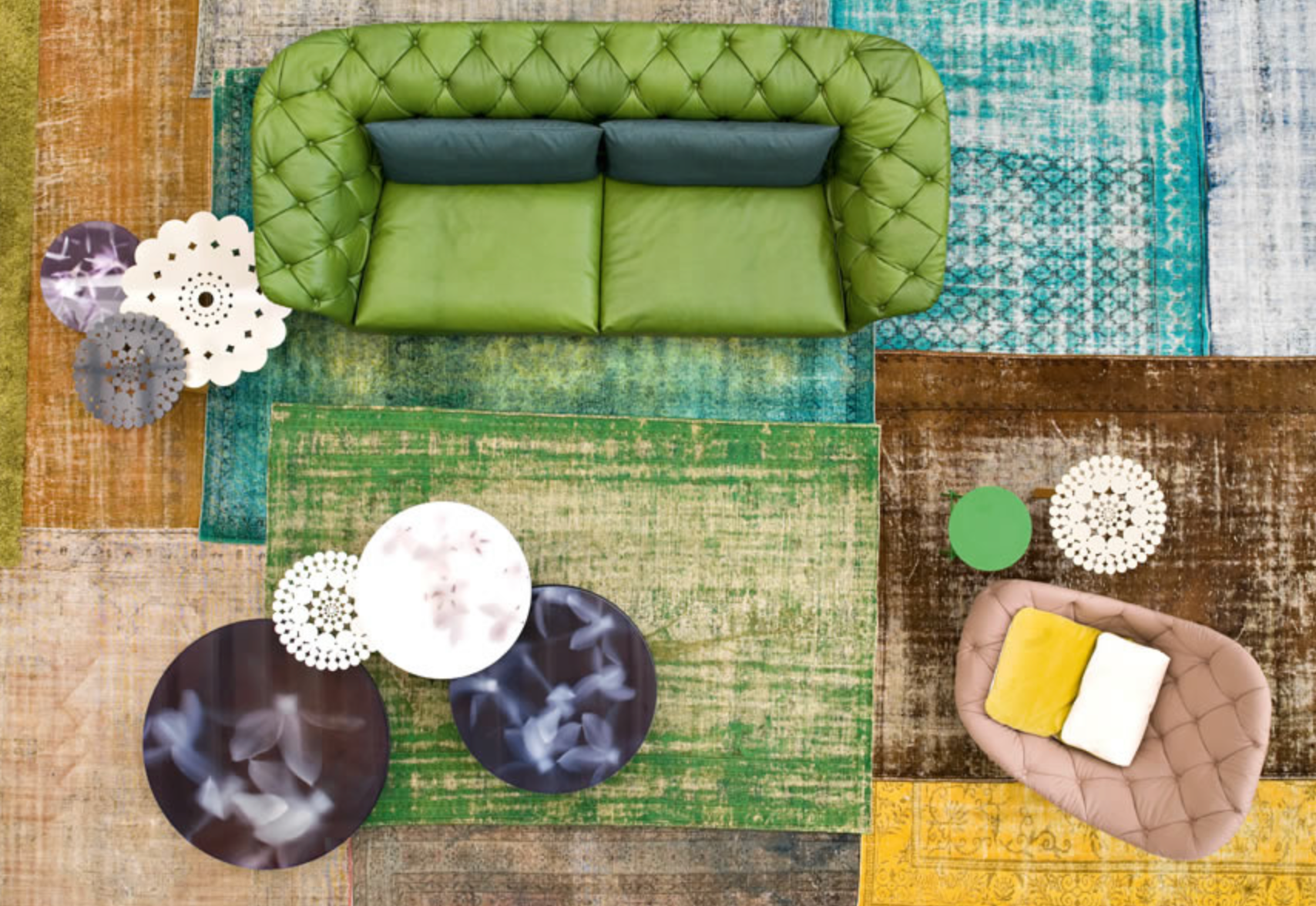 Moroso Bohemian armchair