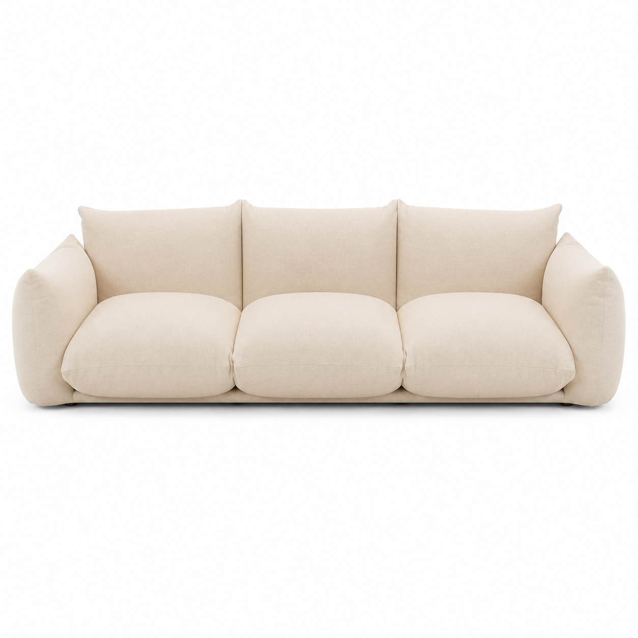 Arflex Marenco 3-Seater Sofa – Beige Velvet