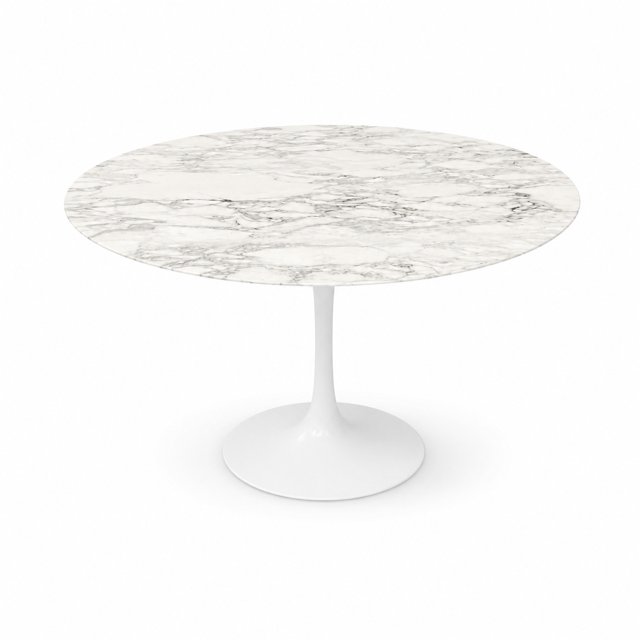 Knoll Saarinen Tulip Dining Table – Arabescato Marble