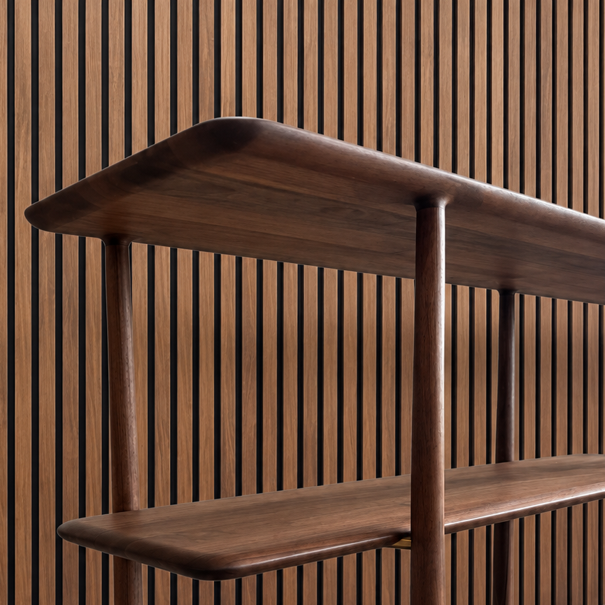Artisan Nila Shelves - European Walnut