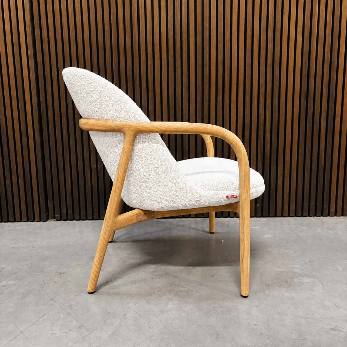 Artisan Neva Lounge High Chair- Karakorum Oak