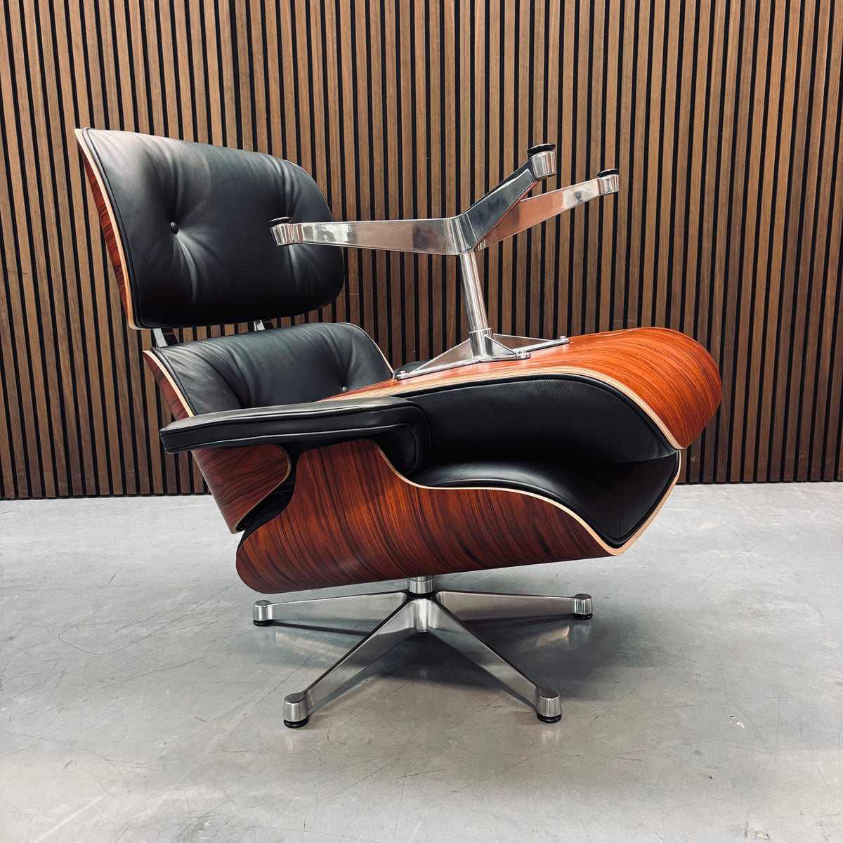 Vitra Eames Lounge Chair – Palisander & Nero læder