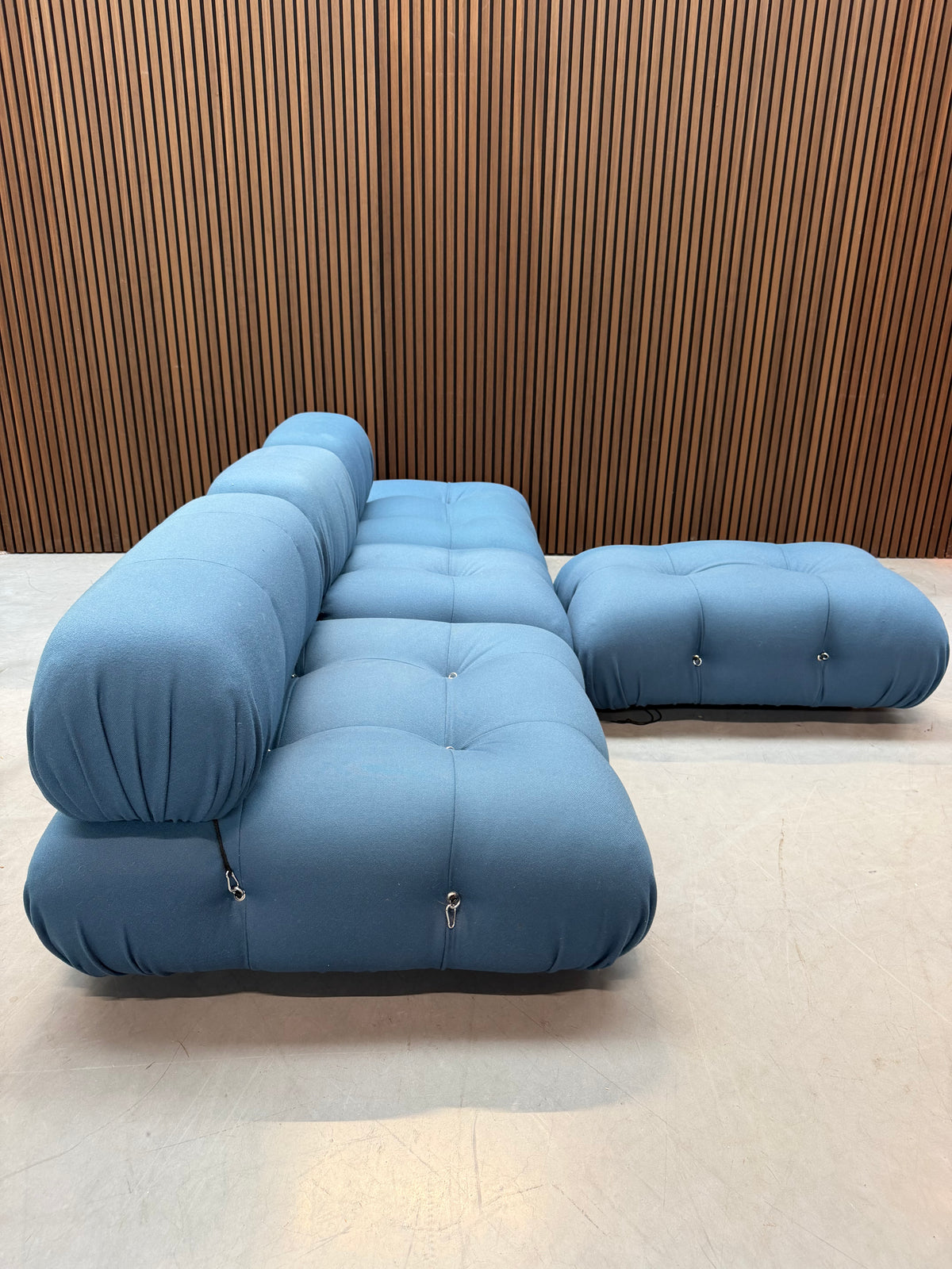 B&B Italia Camaleonda Modular Sofa – Blue Fabric