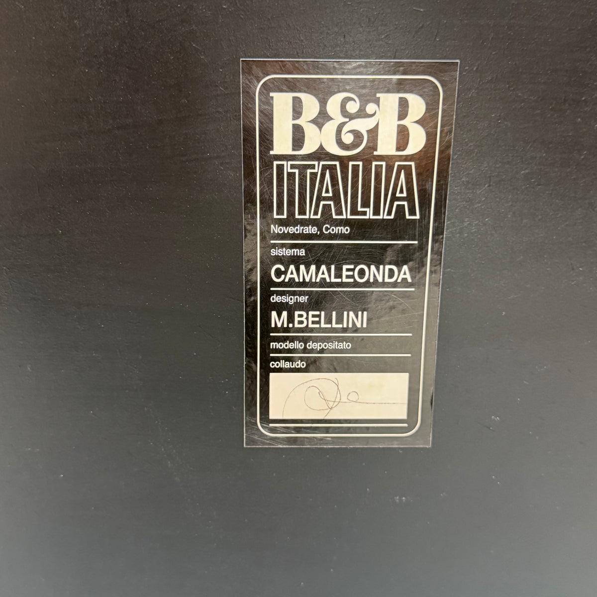 B&B Italia Camaleonda Modular Sofa – Brown Leather