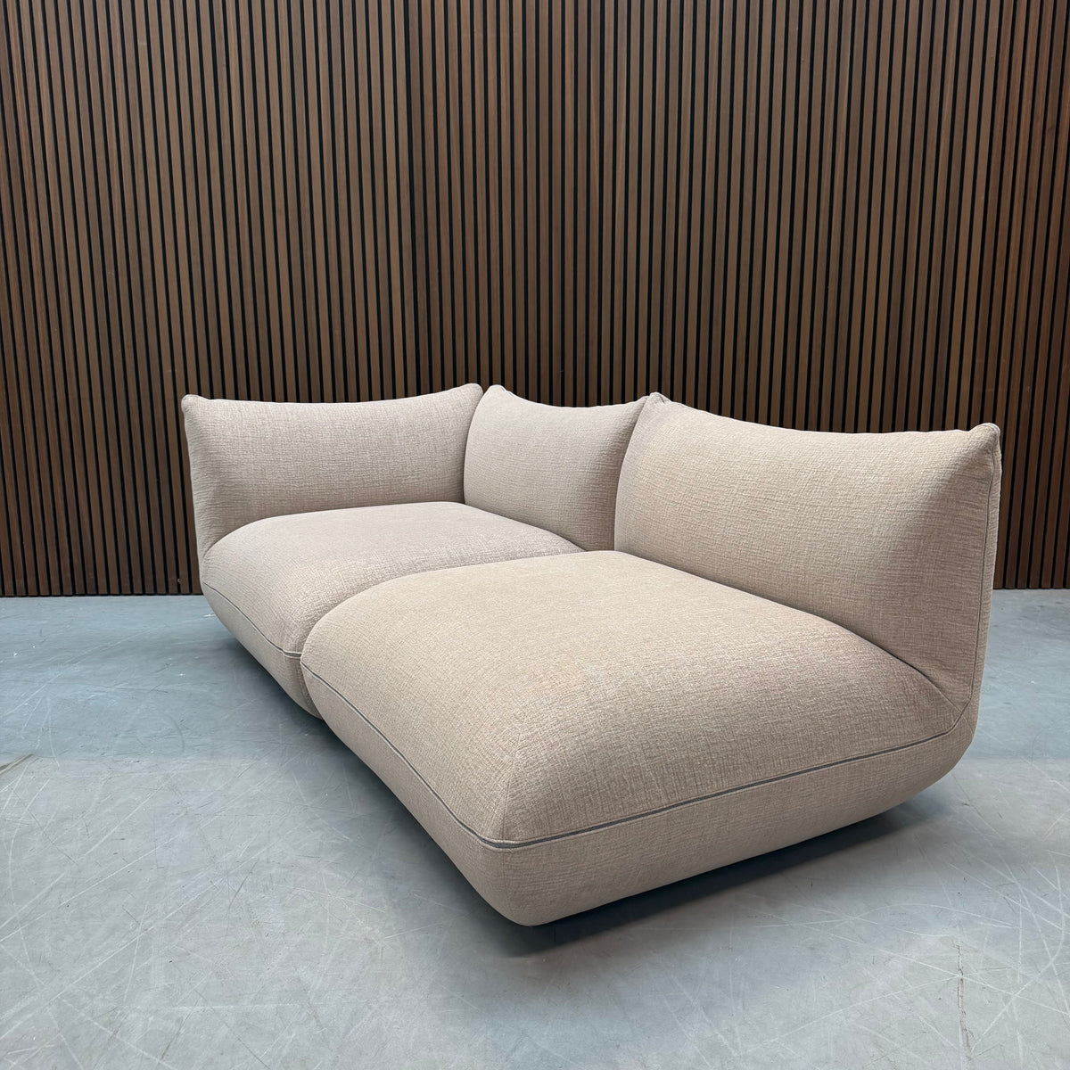 COR Jalis 3-Piece Modular Sofa – Beige Fabric