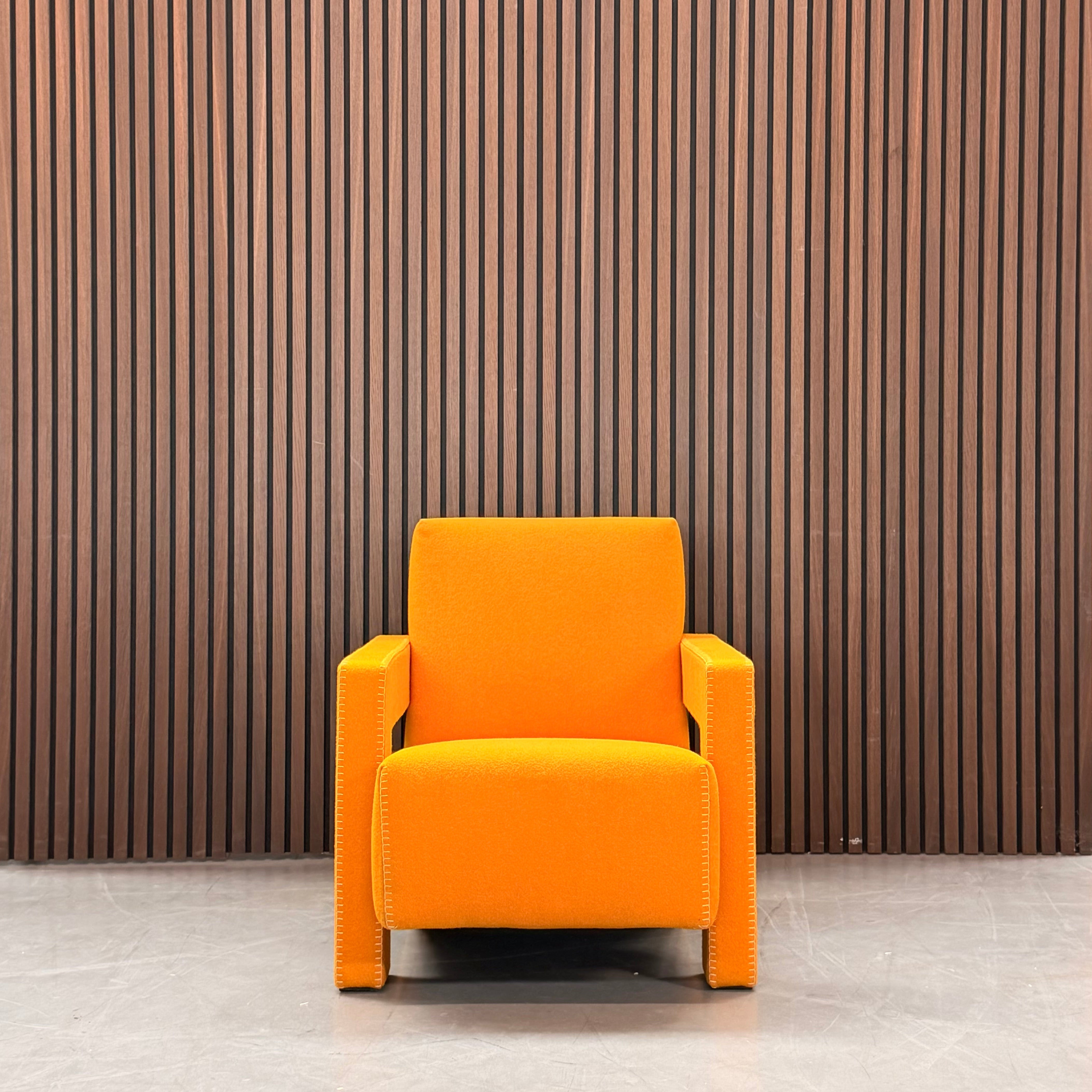 Cassina Utrecht Armchair – Gerrit Rietveld, Orange