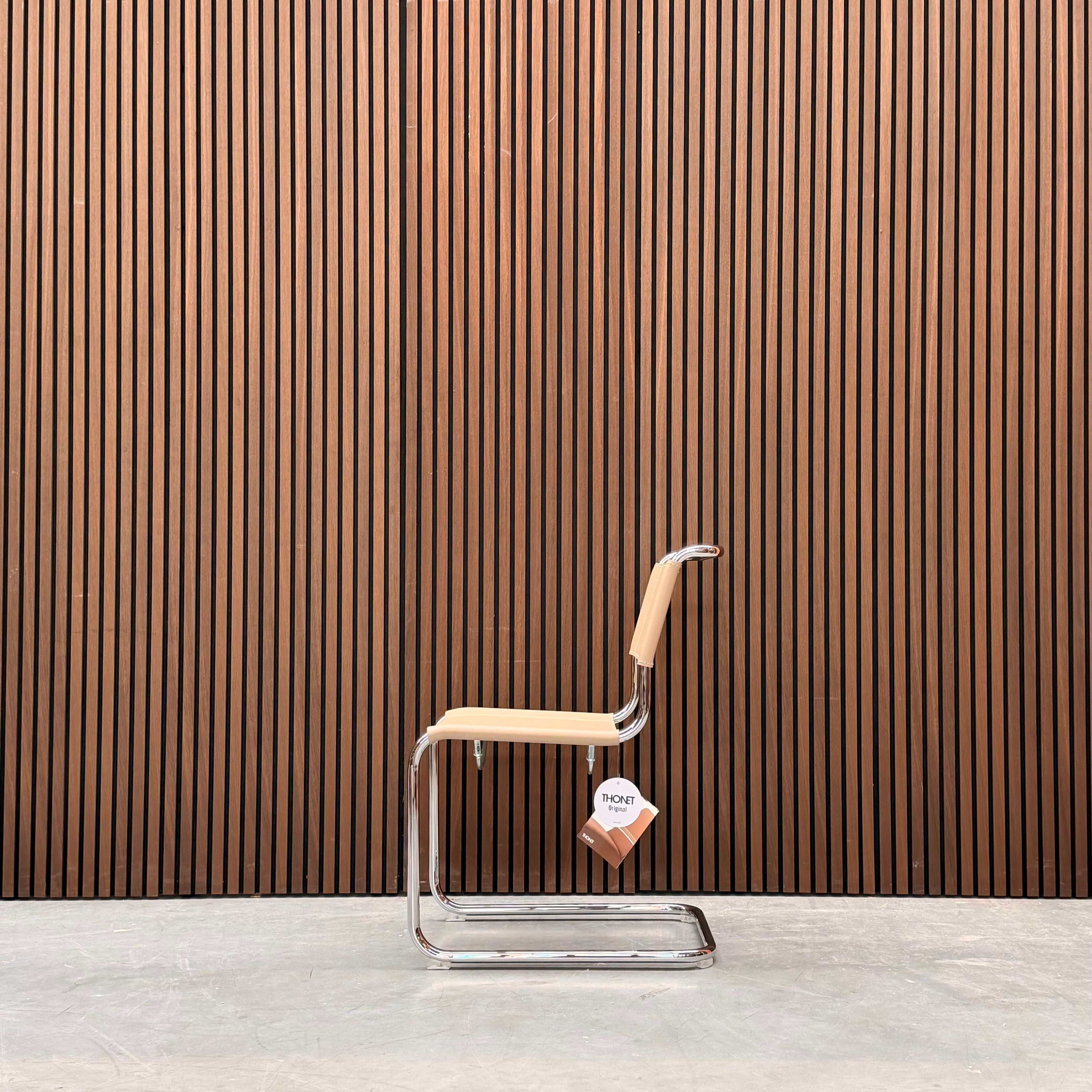 Thonet S 33 Chair – Sand Butt Leather