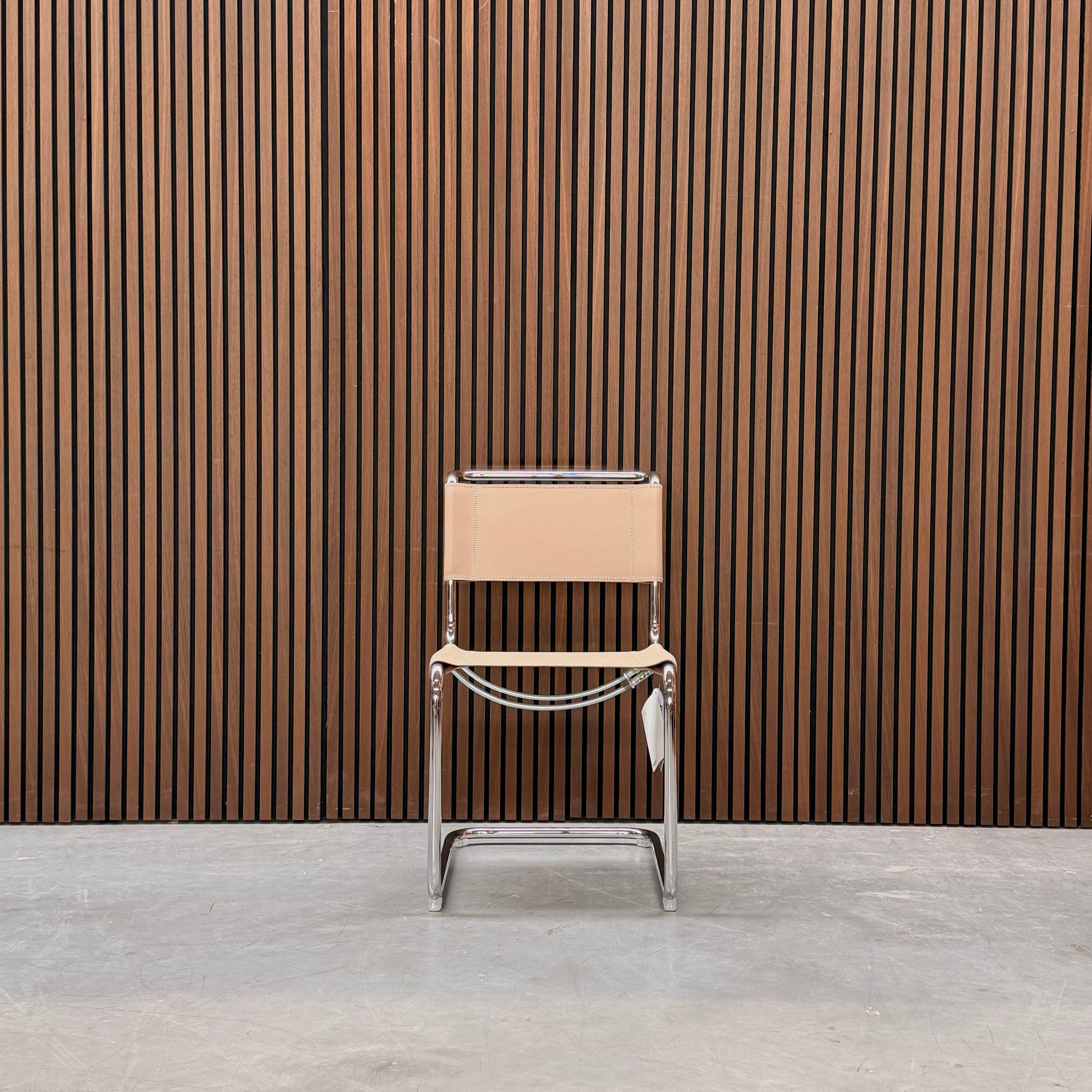 Thonet S 33 Chair – Sand Butt Leather