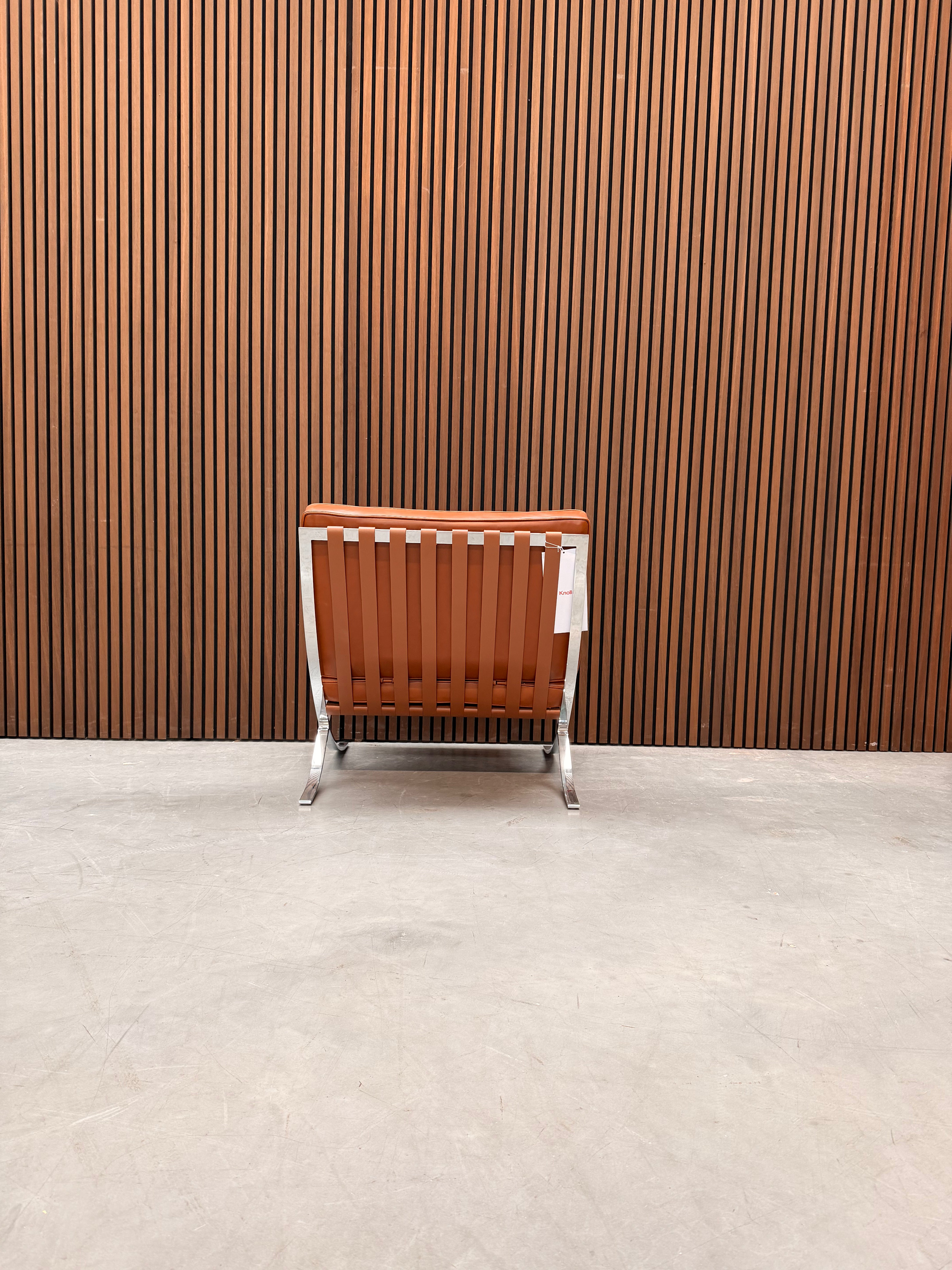 Knoll Barcelona Chair - Volo Leather Cognac