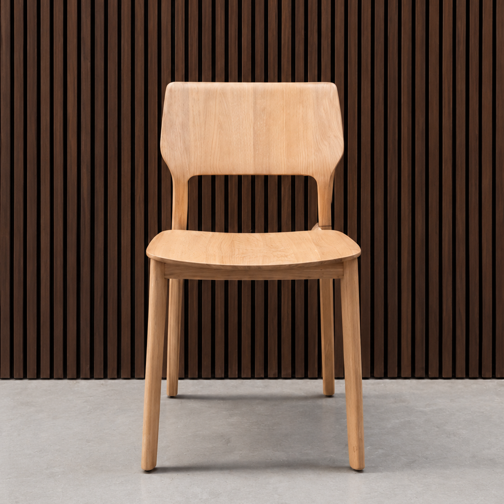 Artisan FIN Chair Set of 4 - Oak Wood