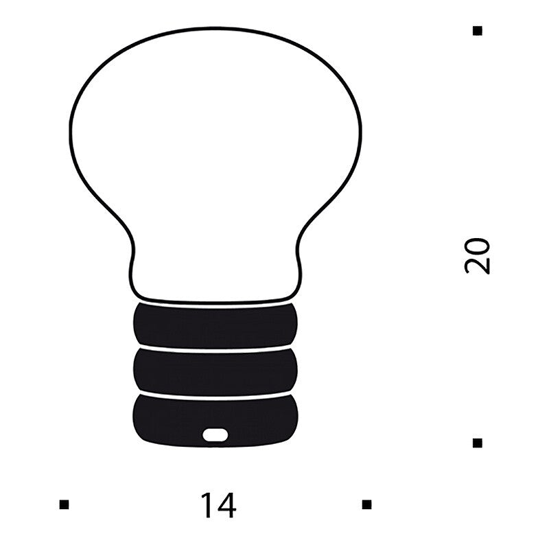 Ingo Maurer B.Bulb LED Lamp with Battery