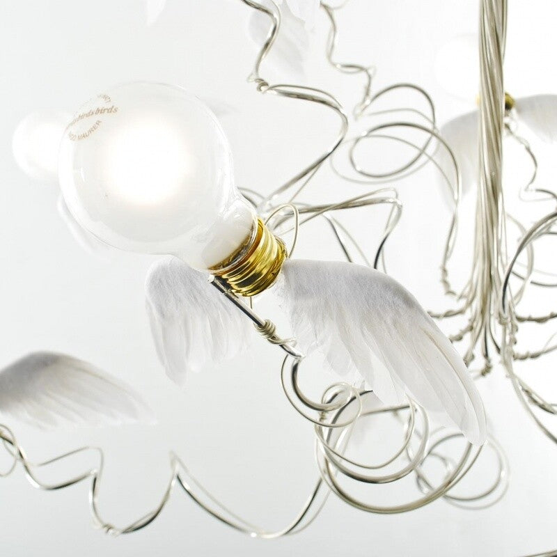 Ingo Maurer Birdie Suspended Lamp