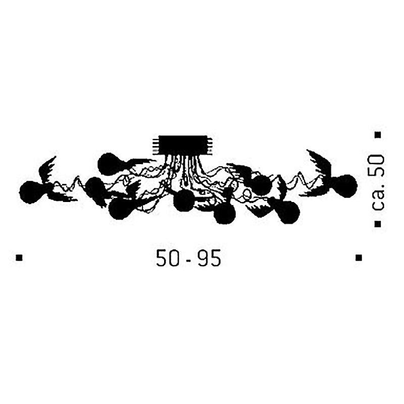 Ingo Maurer Birdie's Nest LED Ceiling Lamp