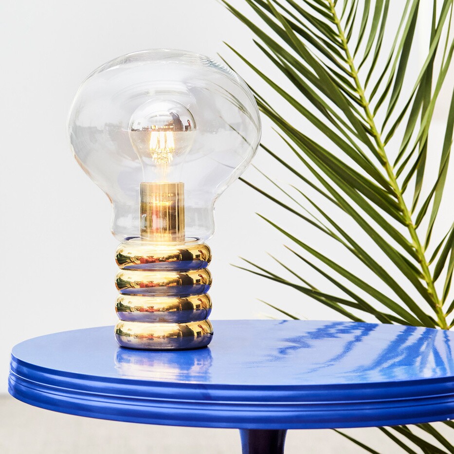 Ingo Maurer Bulb Brass Table Lamp
